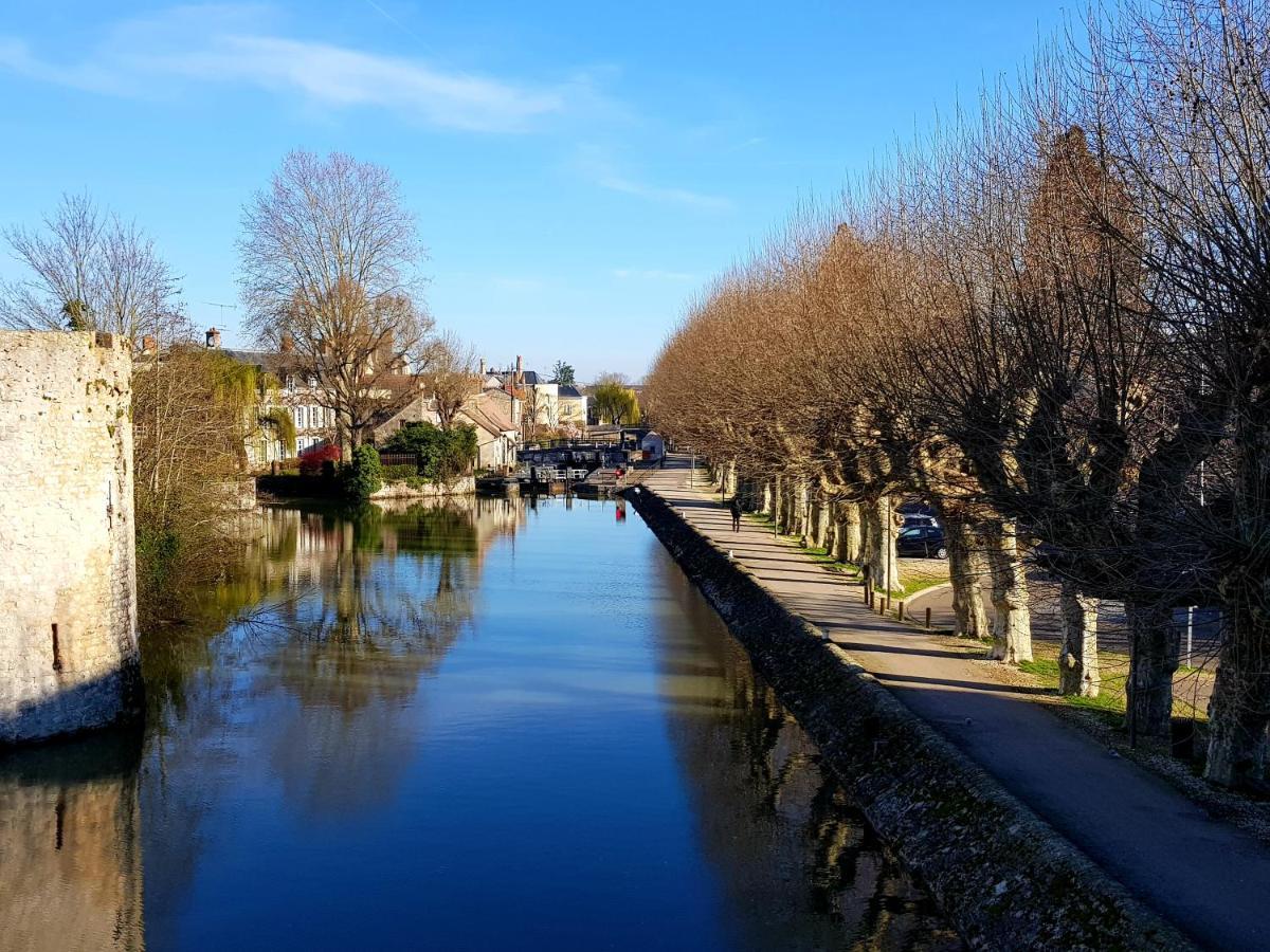 La Maison Virginie Appartements Climatises De 1 A 5 Pers Cosy Hyper Centre Cour Parking Linge Fibre Proximite Port Lac Canal Piscine Монтаржи Экстерьер фото